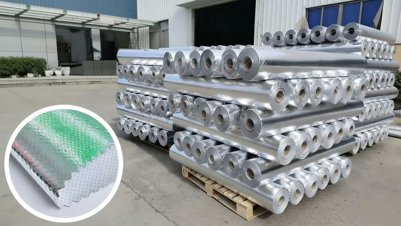 Aluminium foil vapor barrier image 1